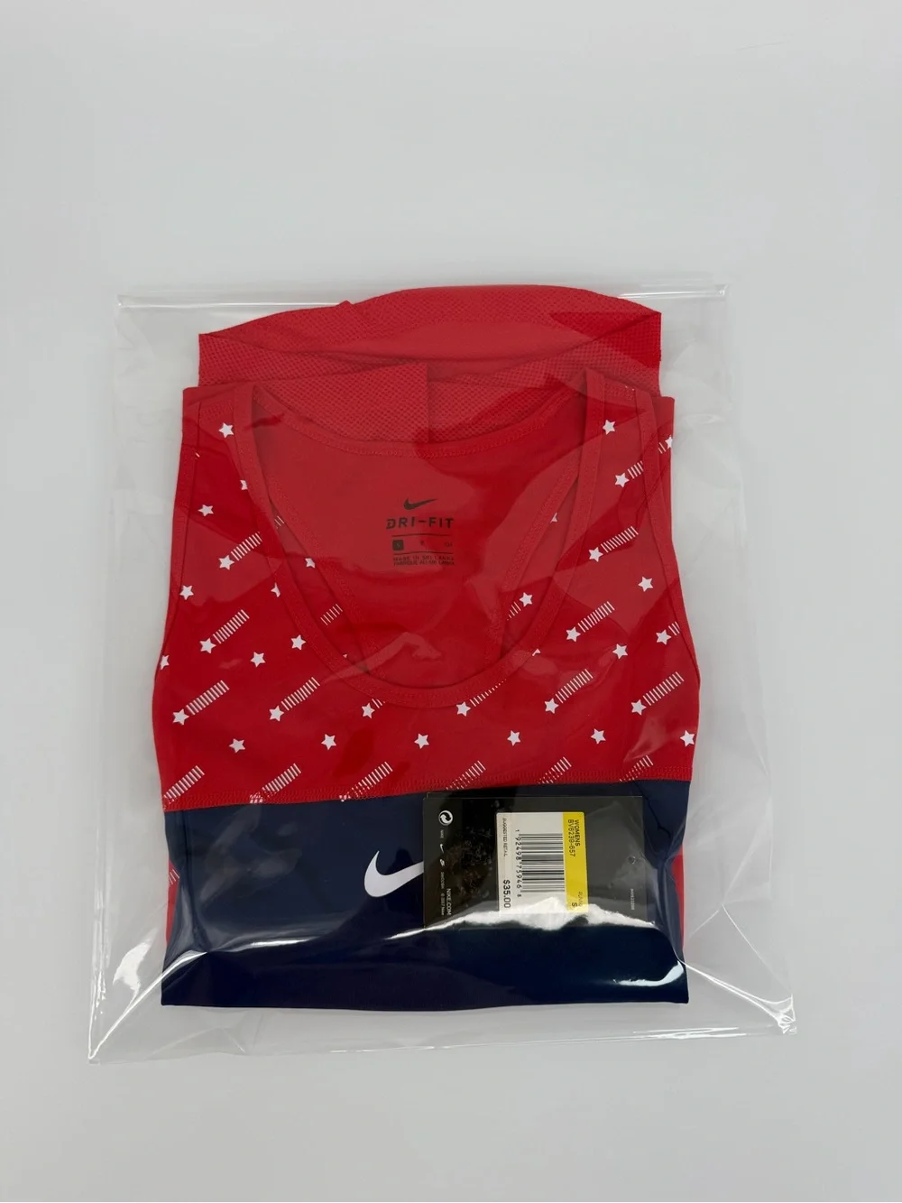 Nike Red Racerback Dri-FIT Tank